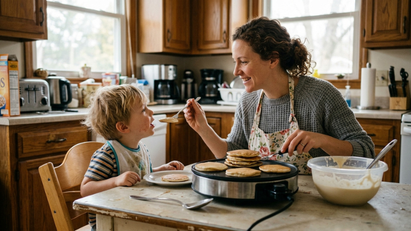 L&agrave;m b&aacute;nh nhanh ch&oacute;ng, tiện lợi, đảm bảo vệ sinh v&agrave; dinh dưỡng cho gia đ&igrave;nh