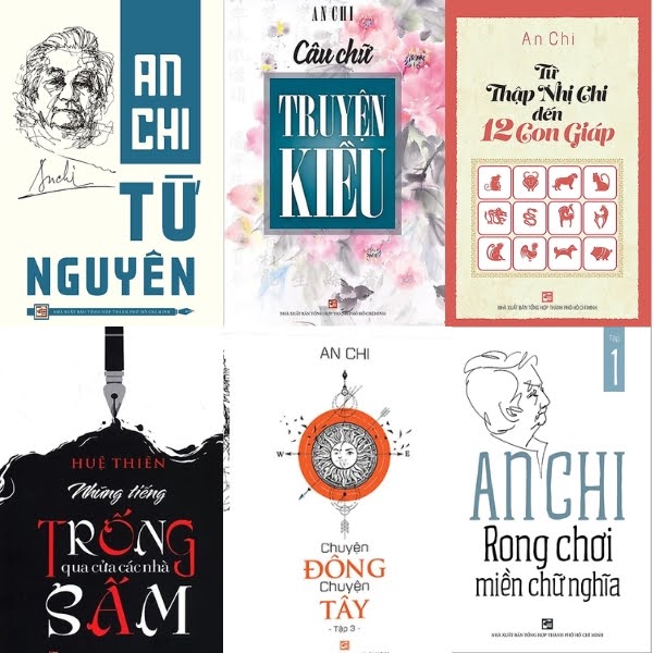 C&aacute;c t&aacute;c phẩm nổi bật của t&aacute;c giả An Chi