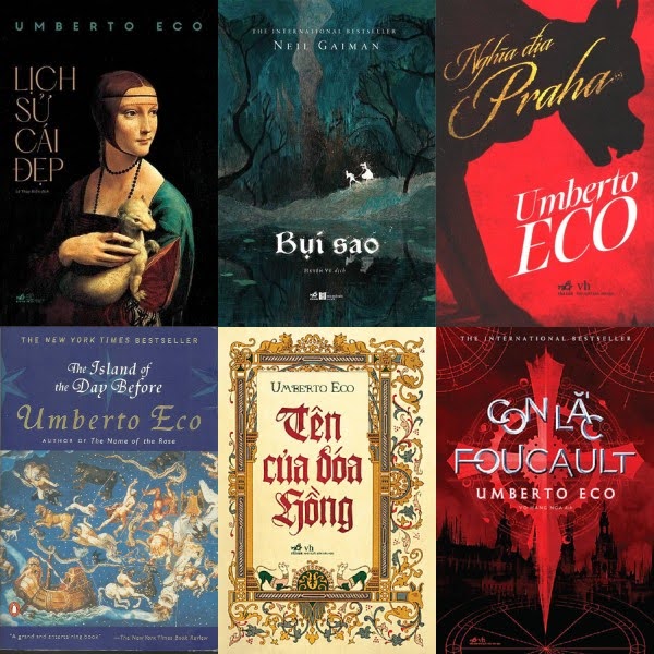 C&aacute;c t&aacute;c phẩm nổi bật Umberto Eco