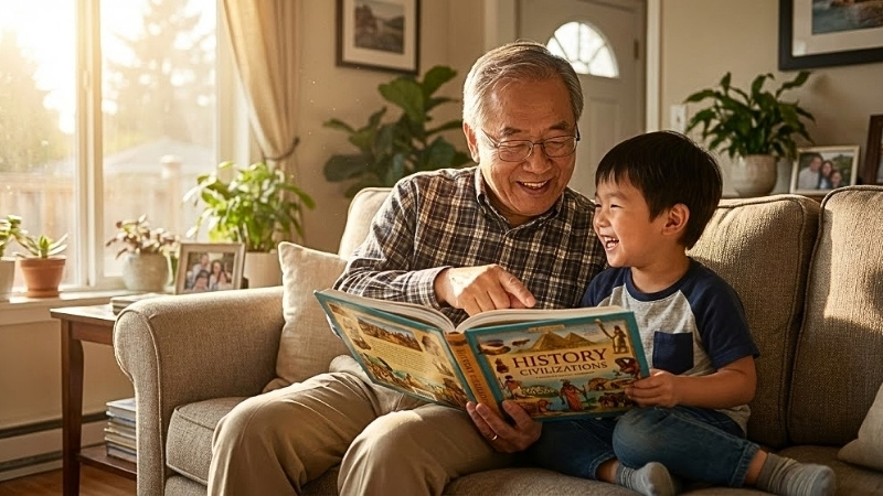 Gieo mầm tình yêu lịch sử cho trẻ thơ qua những trang sách tranh sinh động