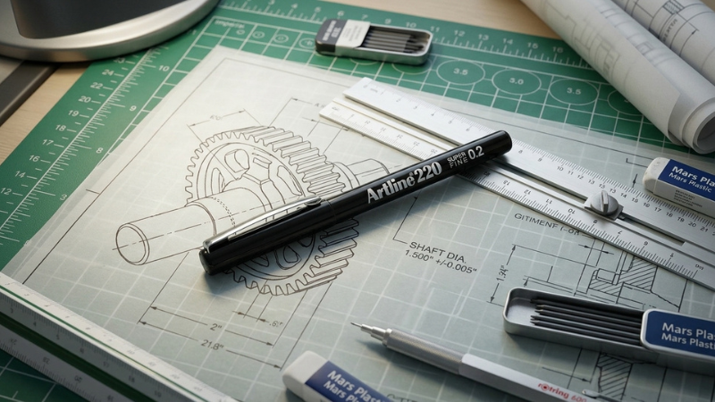 B&uacute;t kỹ thuật chuẩn n&eacute;t, hỗ trợ s&aacute;ng tạo v&agrave; thiết kế chuy&ecirc;n nghiệp