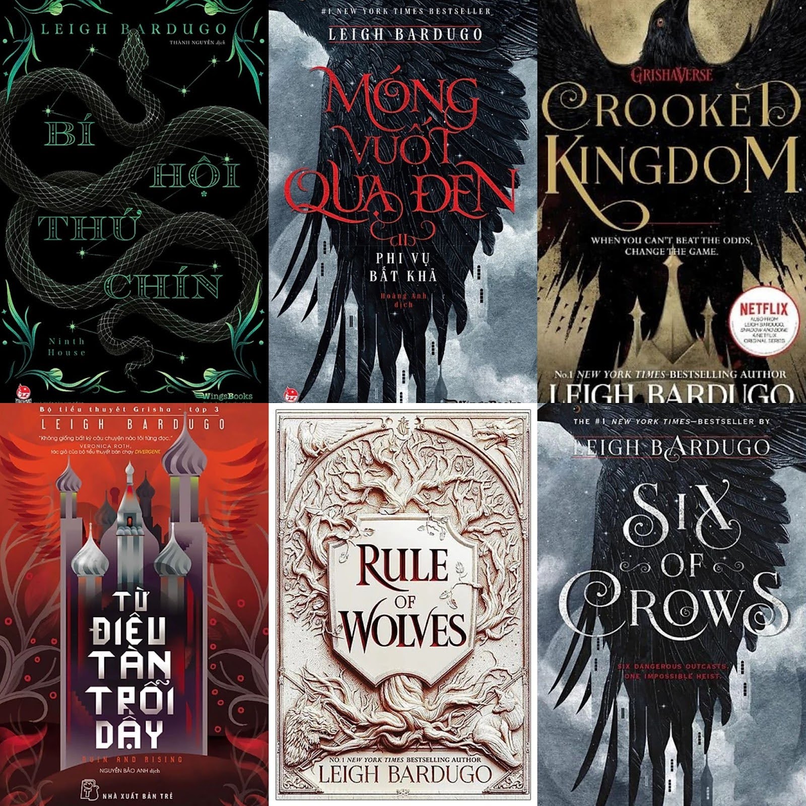 C&aacute;c t&aacute;c phẩm của Leigh Bardugo