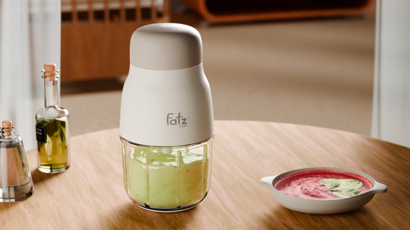 Bộ nghiền thực phẩm gi&uacute;p mẹ chuẩn bị bữa ăn dặm nhanh gọn