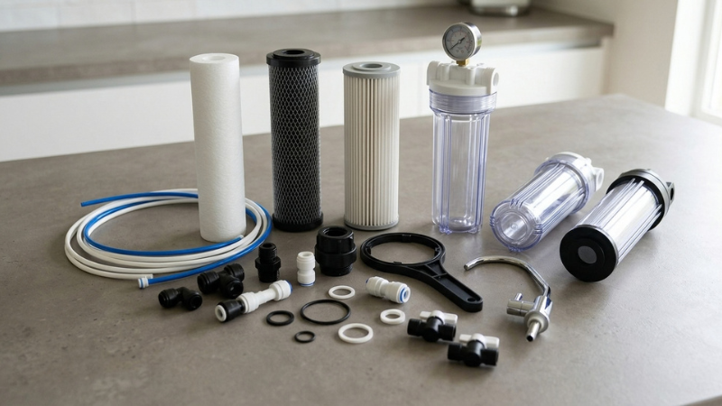 Ưu tiên chọn mua phụ kiện máy lọc nước chính hãng, rõ nguồn gốc để hệ thống lọc hoạt động hiệu quả và bảo vệ sức khỏe gia đình