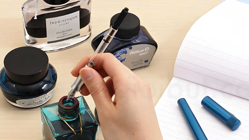 B&uacute;t m&aacute;y bơm mực gi&uacute;p người d&ugrave;ng chủ động nạp mực dễ d&agrave;ng khi sử dụng