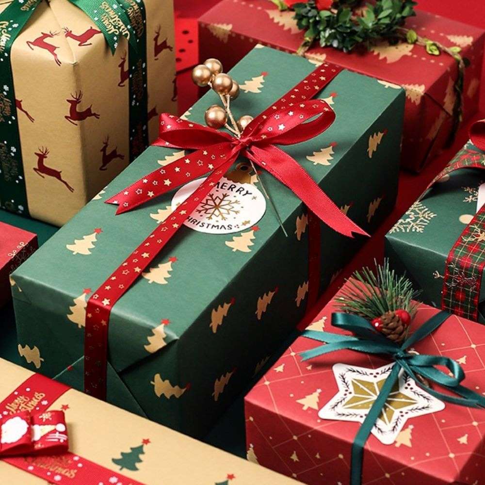 hộp quà noel trang trí