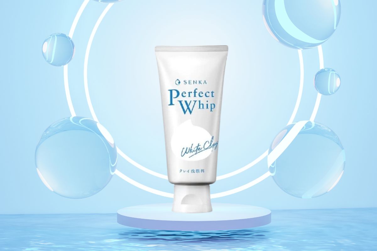 Sữa rửa mặt Senka Perfect White Clay