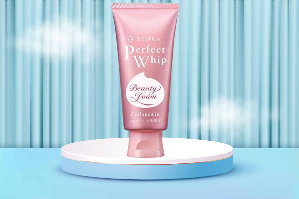 Sữa rửa mặt Senka Perfect Whip Collagen In 