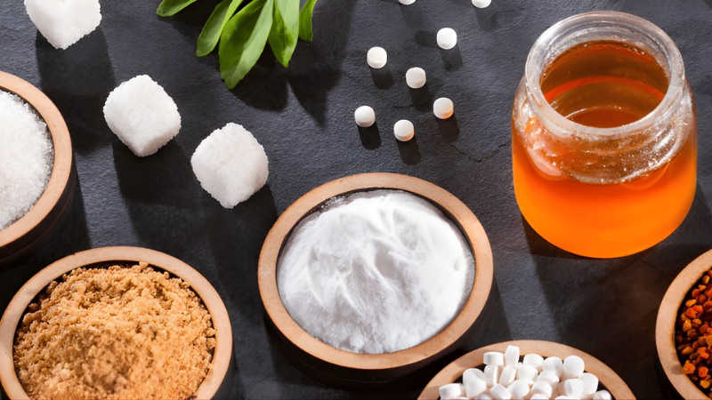 Sir&ocirc;, đường v&agrave; chất tạo ngọt &ndash; Gi&uacute;p c&acirc;n bằng hương vị trong pha chế v&agrave; l&agrave;m b&aacute;nh.