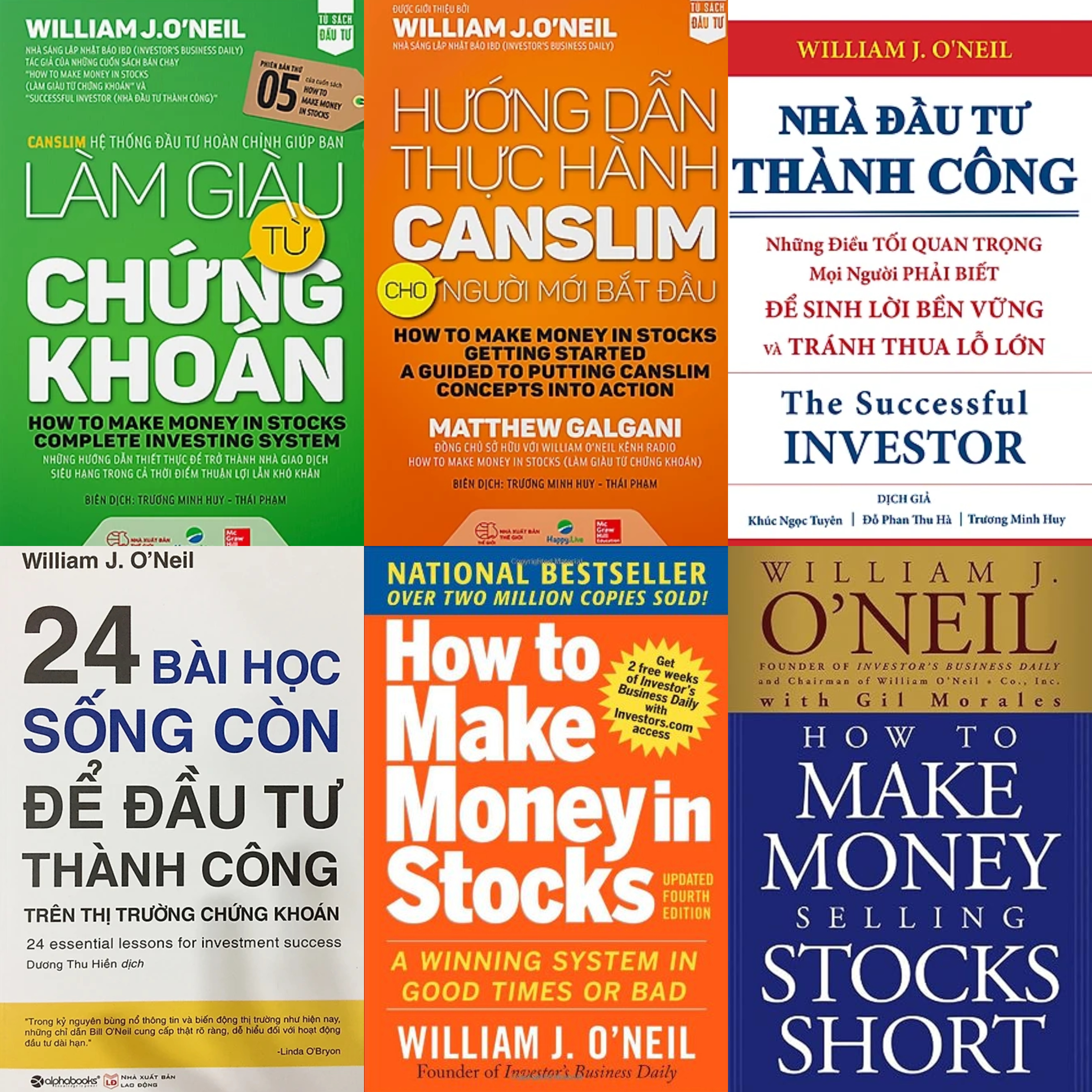 Các tác phẩm nổi bật của William J. O’Neil