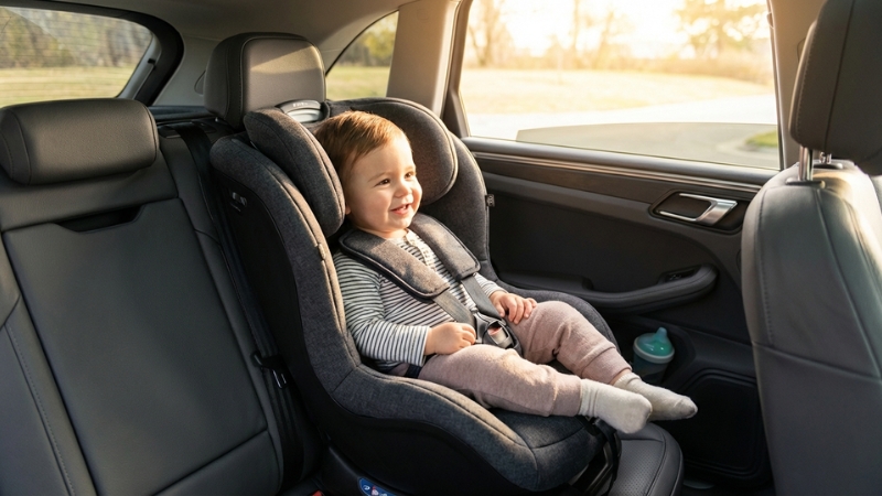 Ưu ti&ecirc;n chất liệu tho&aacute;ng kh&iacute; v&agrave; hệ thống đai kh&oacute;a chắc chắn để b&eacute; lu&ocirc;n thoải m&aacute;i v&agrave; an to&agrave;n