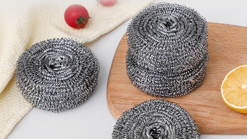 Miếng rửa ch&eacute;n, ch&agrave; nồi gi&uacute;p l&agrave;m sạch dầu mỡ v&agrave; vết bẩn hiệu quả