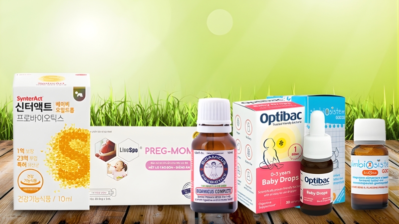 Men vi sinh cho bé hỗ trợ tiêu hóa khỏe mạnh