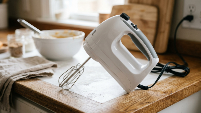 Máy đánh trứng tiện lợi cho gian bếp hiện đại thuộc danh mục điện gia dụng, đồ dùng nhà bếp