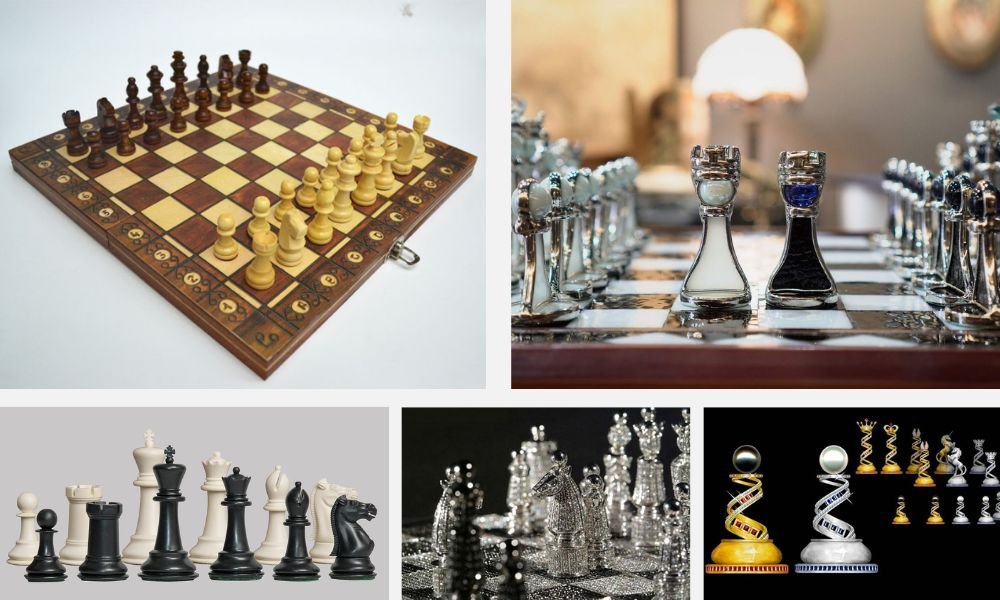 Gỗ, nhựa,... nhiều chất liệu để làm cờ
