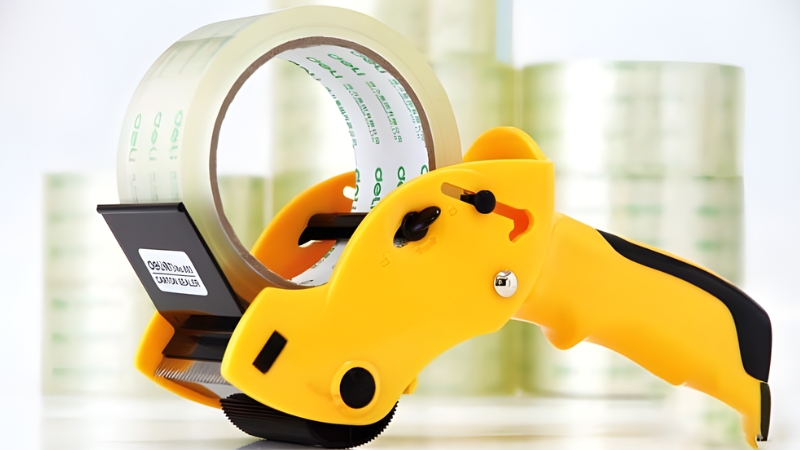 Cắt băng keo cầm tay c&oacute; thiết kế gọn nhẹ, dễ sử dụng