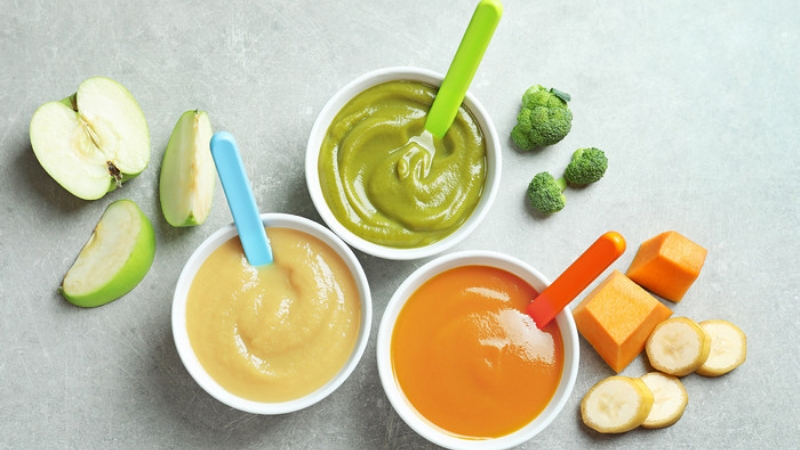 Thực phẩm ăn dặm cho bé, giàu dinh dưỡng và dễ tiêu hóa