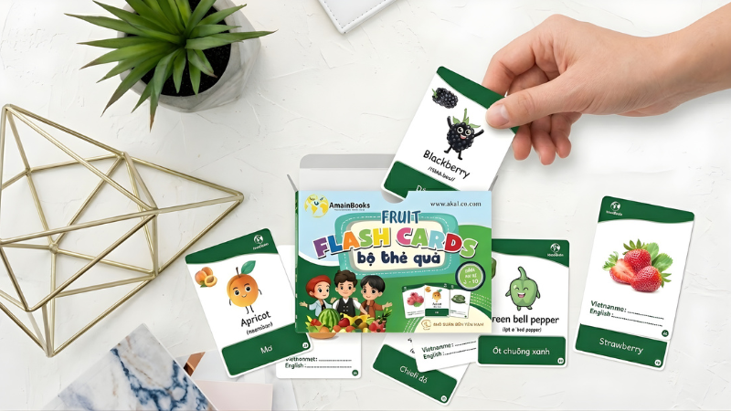 Sử dụng xong n&ecirc;n cất flashcard v&agrave;o hộp v&agrave; bảo quản ở nơi kh&ocirc; r&aacute;o, tr&aacute;nh ẩm v&agrave; &aacute;nh nắng để giữ độ bền l&acirc;u d&agrave;i