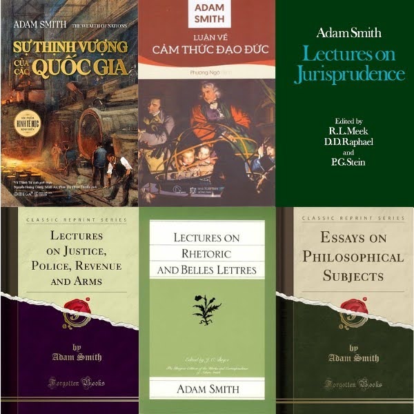 Một số tác phẩm nổi bật của Adam Smith