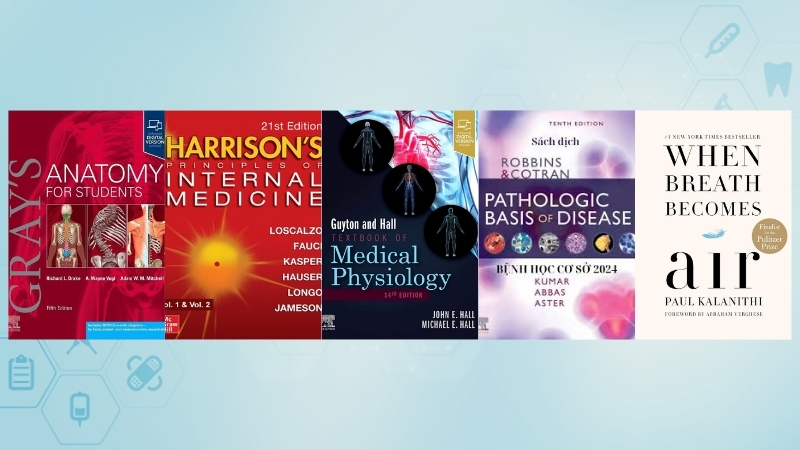 Những cuốn s&aacute;ch "gối đầu giường" kinh điển của giới y khoa to&agrave;n cầu