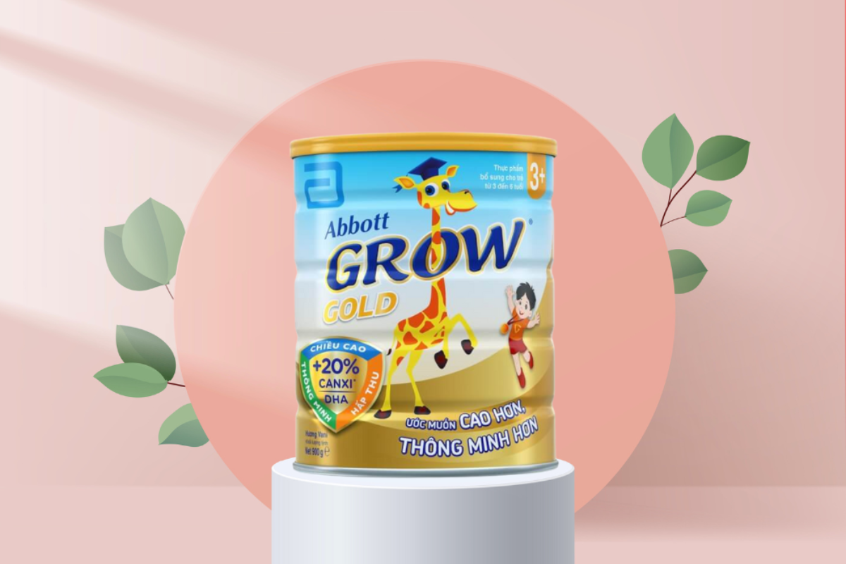 Sữa bột Abbott Grow 6+ là lựa chọn dinh dưỡng cho trẻ từ 6 tuổi trở lên