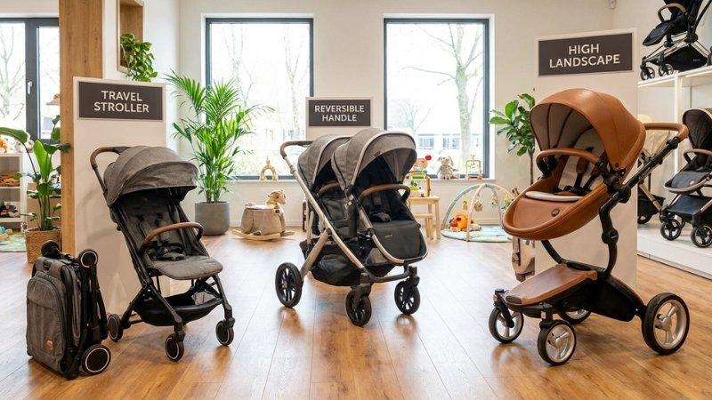 Gợi &yacute; c&aacute;c d&ograve;ng xe đẩy đơn phổ biến, gi&uacute;p ba mẹ chọn đ&uacute;ng mẫu ph&ugrave; hợp nhu cầu sử dụng