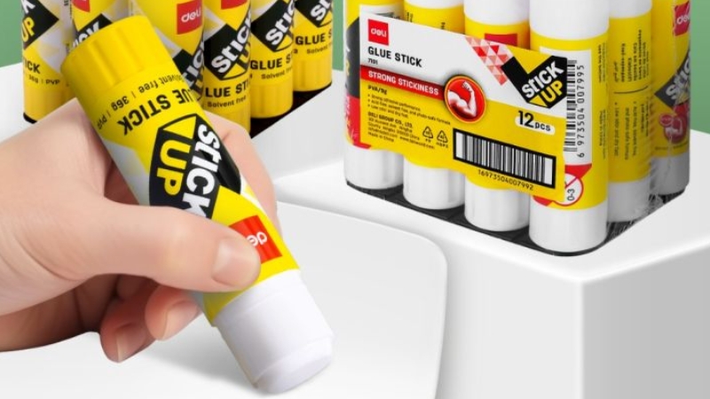 Keo hồ khô không làm nhăn giấy, đảm bảo tính thẩm mỹ