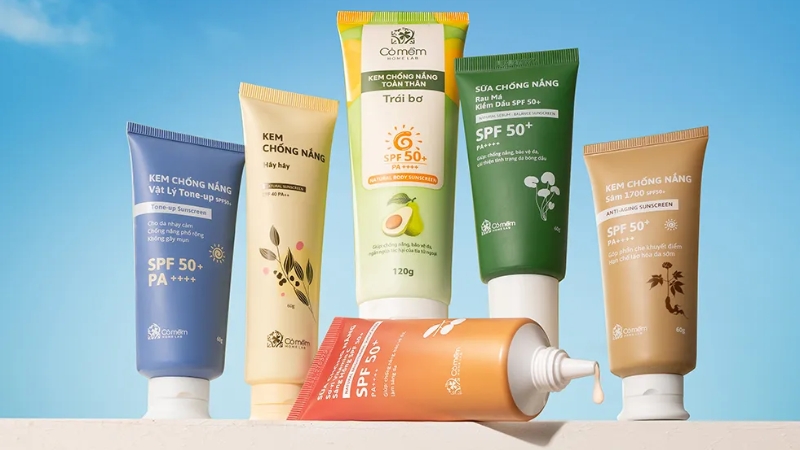 Sản phẩm chống nắng gi&uacute;p da lu&ocirc;n khỏe mạnh