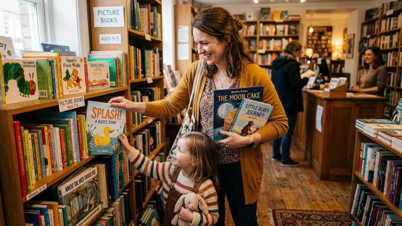 Chọn s&aacute;ch ph&ugrave; hợp độ tuổi v&agrave; sở th&iacute;ch của b&eacute;