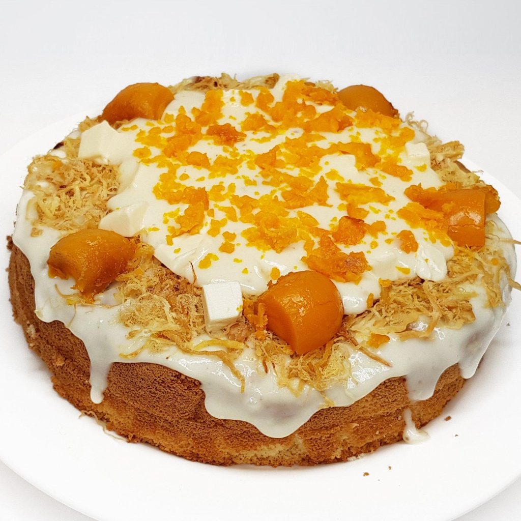 bánh bông lan trứng muối