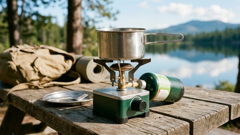 Bếp nhỏ gọn, t&iacute;nh di động cao, nấu nướng nhanh v&agrave; l&agrave; giải ph&aacute;p dự ph&ograve;ng mất điện ho&agrave;n hảo