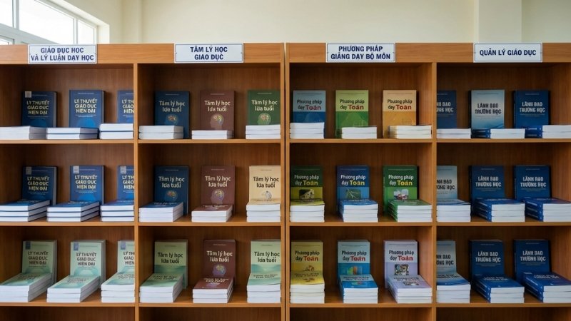Tiki ph&acirc;n loại s&aacute;ch sư phạm r&otilde; r&agrave;ng từ gi&aacute;o dục học, t&acirc;m l&yacute; đến phương ph&aacute;p v&agrave; quản l&yacute; gi&aacute;o dục