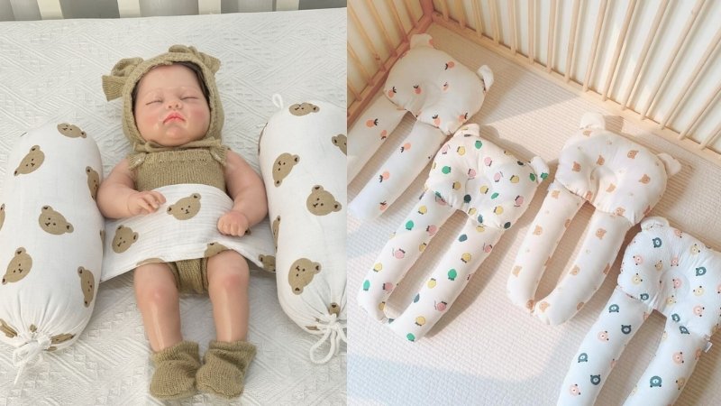 Chọn gối cho bé cần đúng độ cao theo tuổi, chất liệu an toàn, thoáng khí và dễ vệ sinh