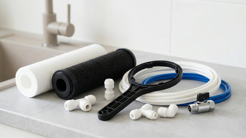 Chọn đúng phụ kiện máy lọc nước theo nhu cầu giúp khắc phục nhanh mọi sự cố