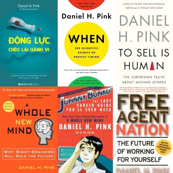 C&aacute;c t&aacute;c phẩm nổi bật của Daniel H. Pink