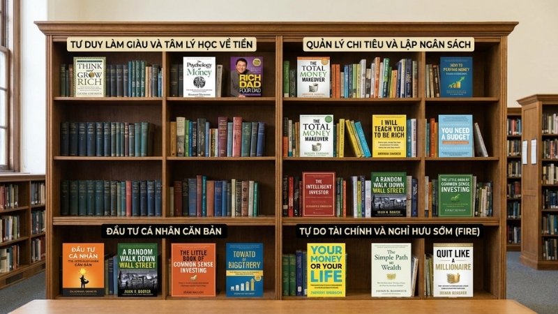 Tiki c&oacute; s&aacute;ch tư duy tiền bạc, chi ti&ecirc;u, đầu tư c&aacute; nh&acirc;n v&agrave; tự do t&agrave;i ch&iacute;nh