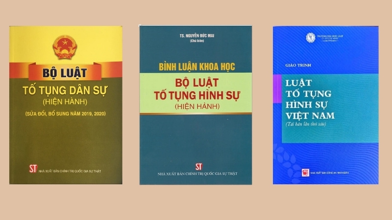 Chọn t&aacute;c giả uy t&iacute;n v&agrave; s&aacute;ch tố tụng h&igrave;nh sự chuẩn mực cho học tập v&agrave; h&agrave;nh nghề