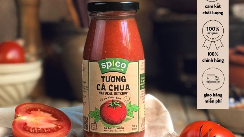 Sốt cà chua – gia vị quen thuộc cho các món mì, pasta và đồ chiên