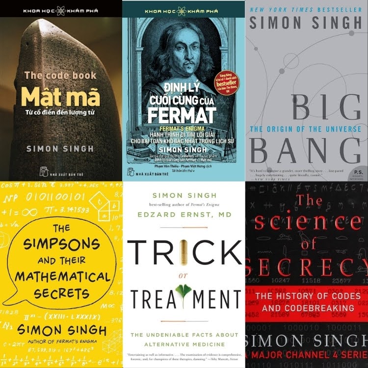 Các tác phẩm nổi bật của Simon Singh