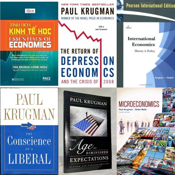 C&aacute;c t&aacute;c phẩm nổi bật của Paul Krugman