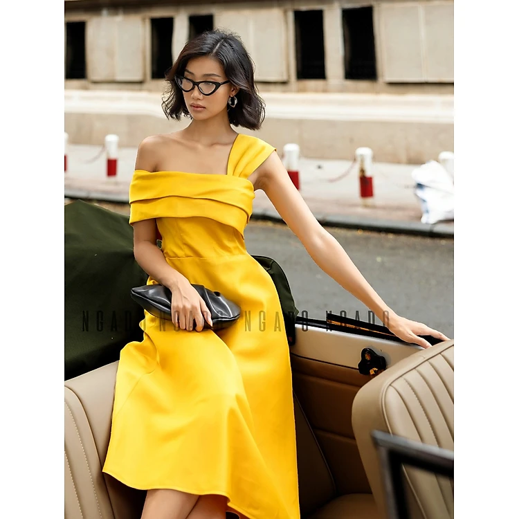 váy đầm dự tiệc cưới trẻ trung