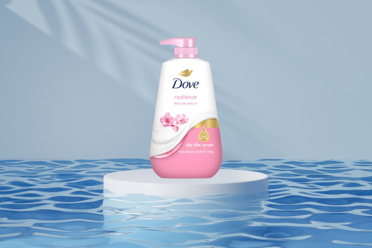 Sữa tắm Dove Radiance