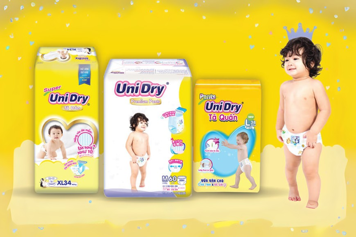 Thông tin thương hiệu tã UniDry