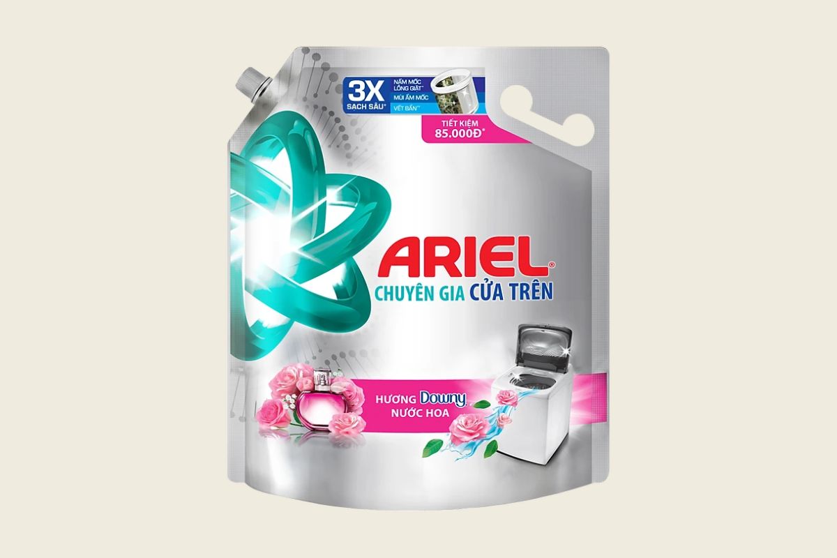 nước giặt ariel