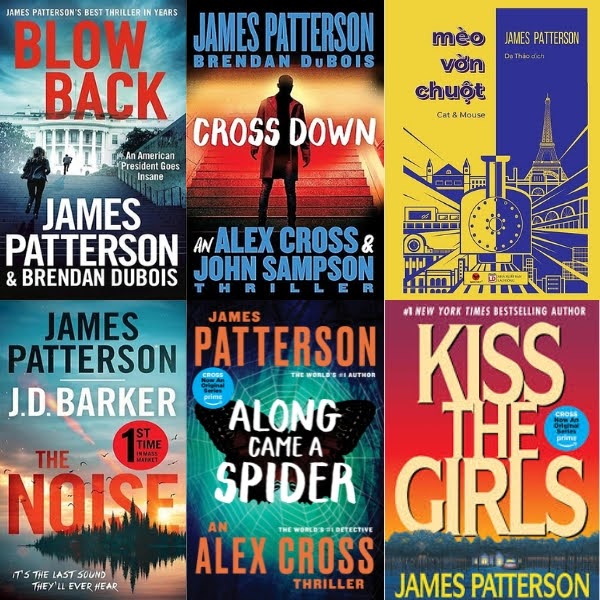    C&aacute;c t&aacute;c phẩm nổi bật của t&aacute;c giả James Patterson