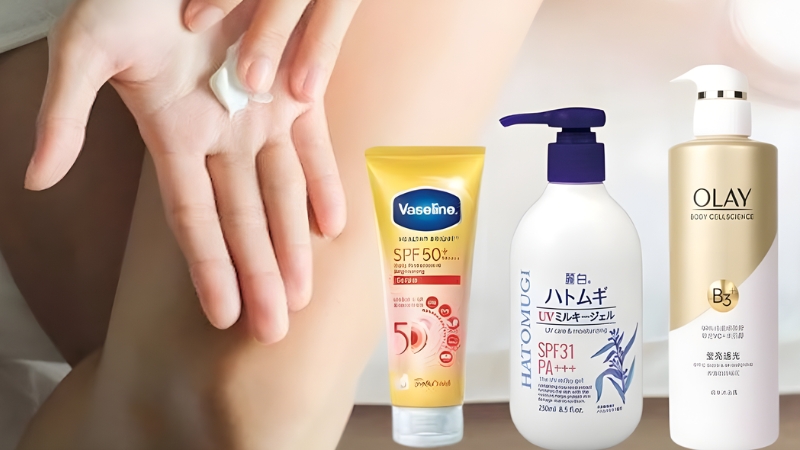 Dưỡng thể cung cấp độ ẩm cần thiết cho da