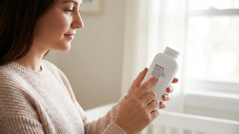 H&atilde;y lu&ocirc;n đọc kỹ bảng th&agrave;nh phần, ưu ti&ecirc;n c&aacute;c loại phấn r&ocirc;m chiết xuất từ tinh bột bắp