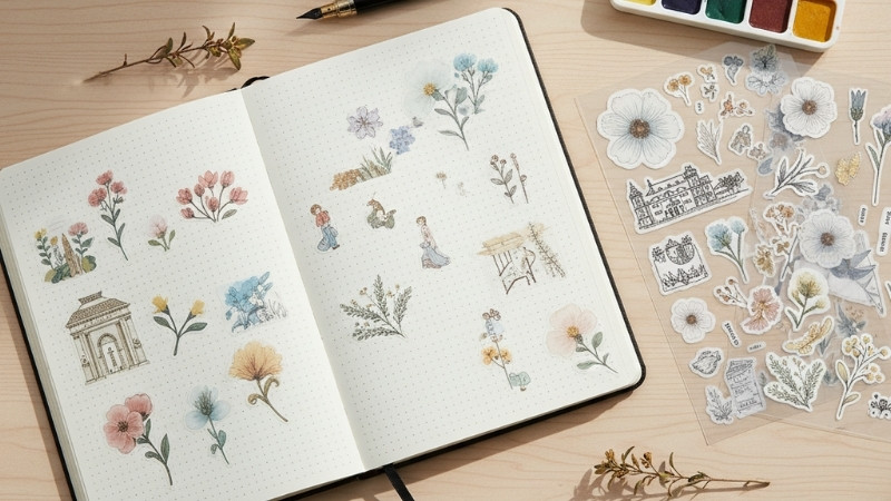 Tiki cung cấp đa dạng sticker - decal từ washi, PET, decal chống nước đến sticker tiện &iacute;ch v&agrave; sticker cho b&eacute;