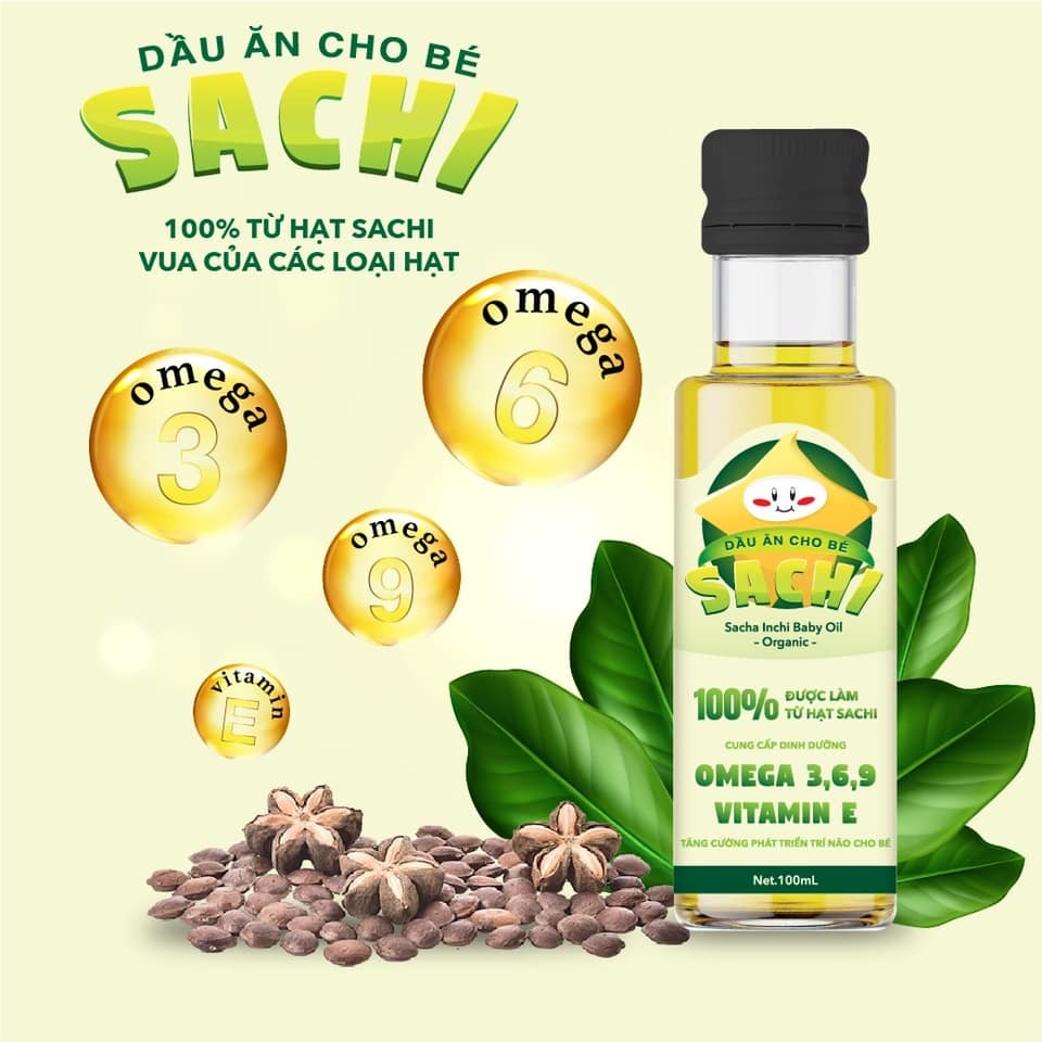 Dầu ăn cho bé