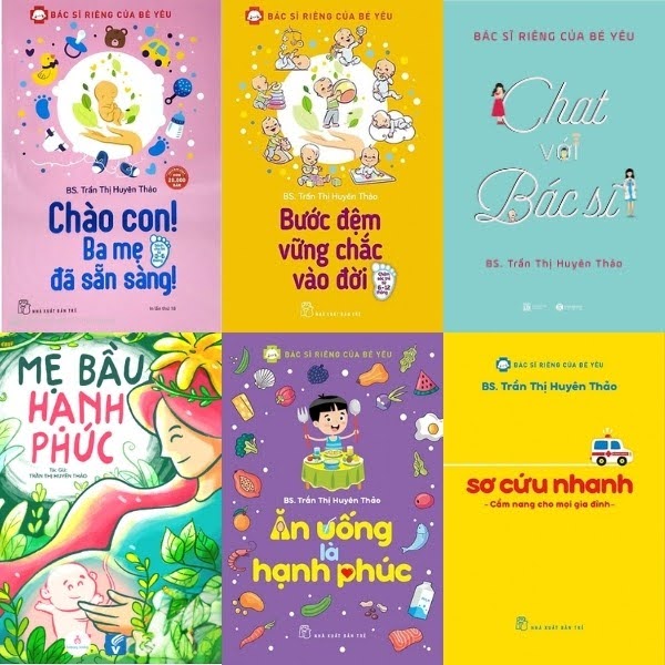 Các tác phẩm nổi bật của Bác sĩ Trần Thị Huyên Thảo